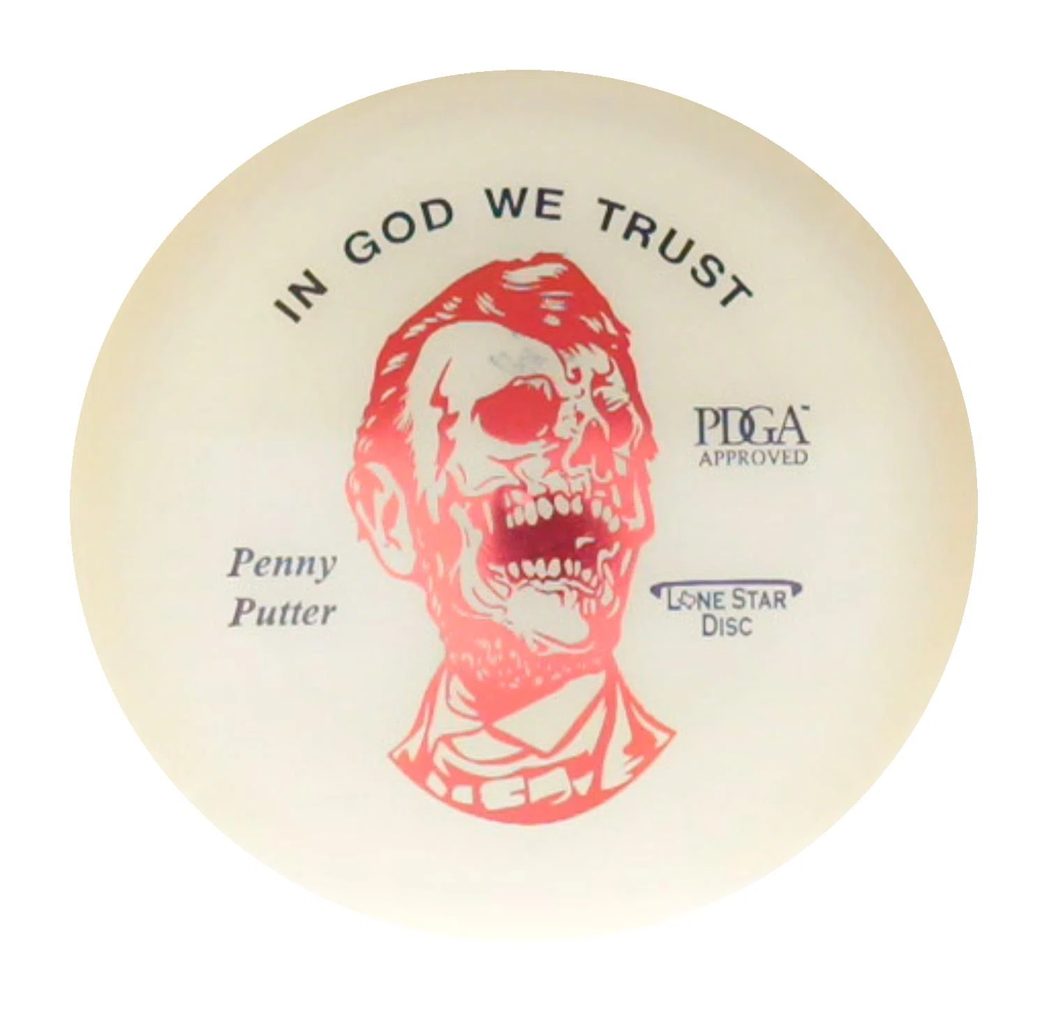 Lone Star Discs Penny Putter Disc Golf Disc